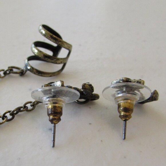 Nautical/Anchor Themed Earring - 4 Pairs - Pierced/Screwback - Picture 7 of 15